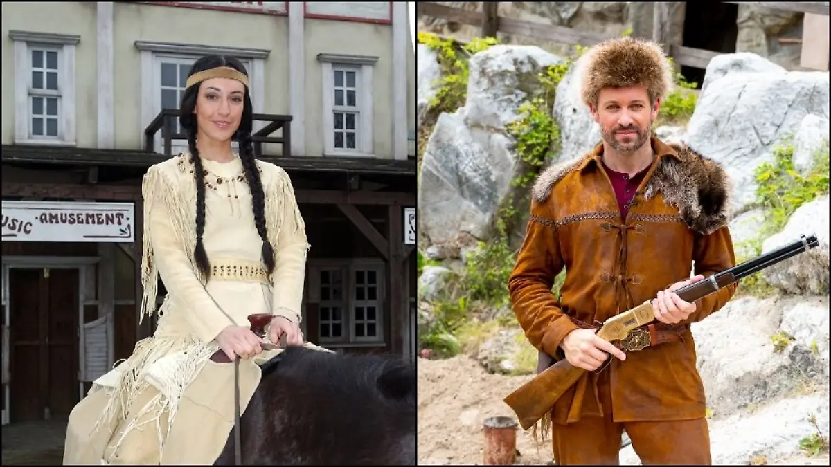 Zwei GZSZ-Gesichter aus ganz alten Tagen: Maike von Bremen und Jan Hartmann. Auch sie spielten Rollen in „Winnetou”-Geschichten.