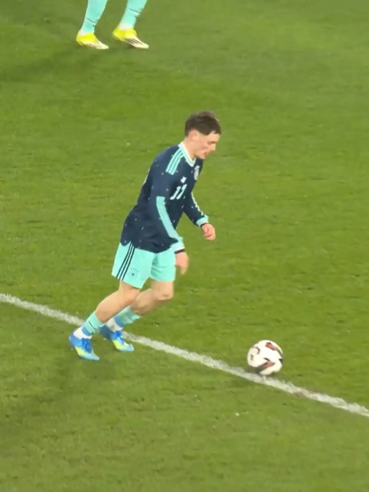 Bild zu: "„Schon wieder ein Geniestreich!" – hier schießt Florian Wirtz Deutschland zum Sieg"