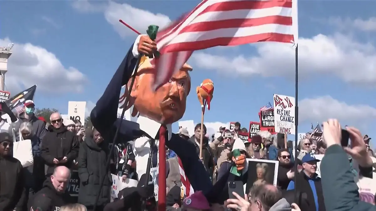 Bild zu: "Amerika geht auf die Straße: Neue Millionenproteste gegen Trump"