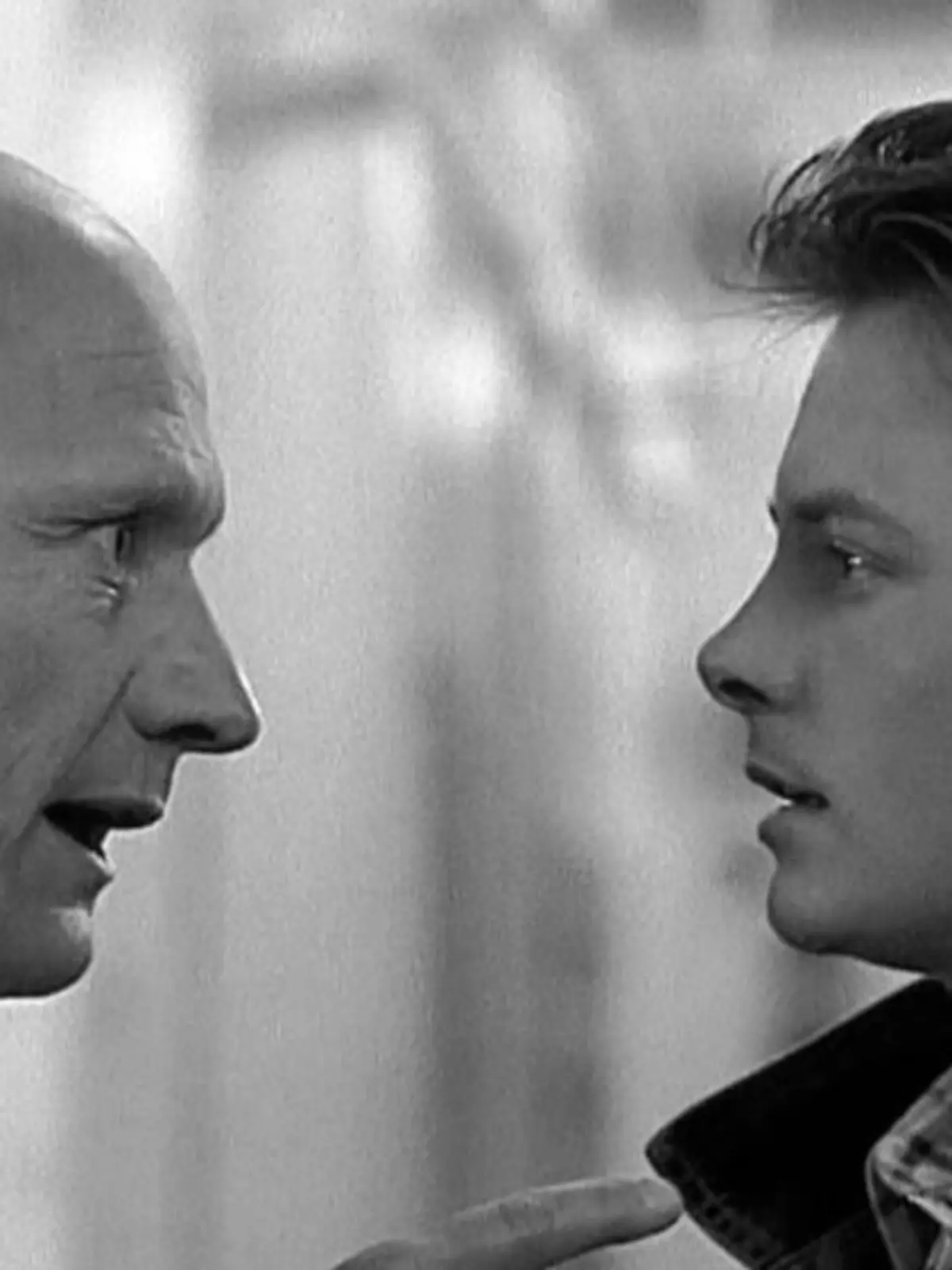 James Tolkan und Michael J. Fox