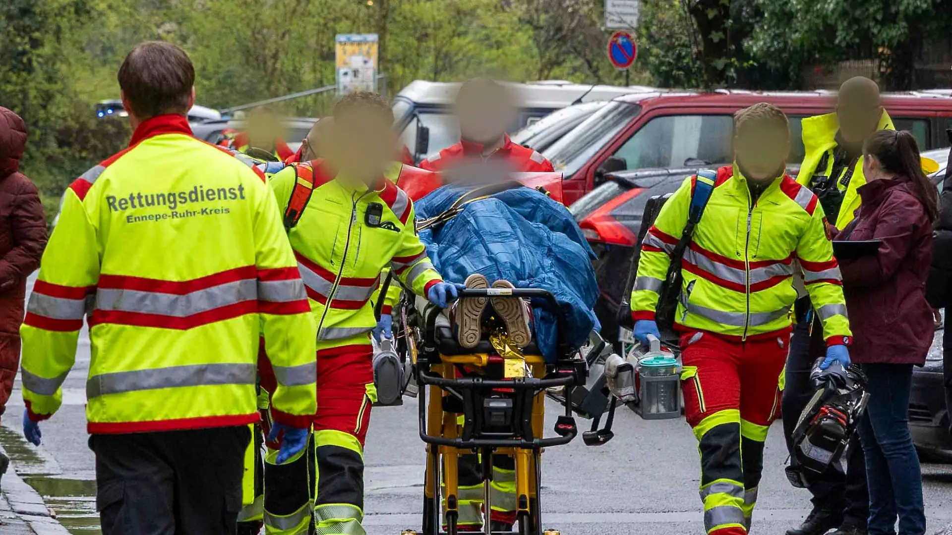 Großeinsatz der Polizei in Witten