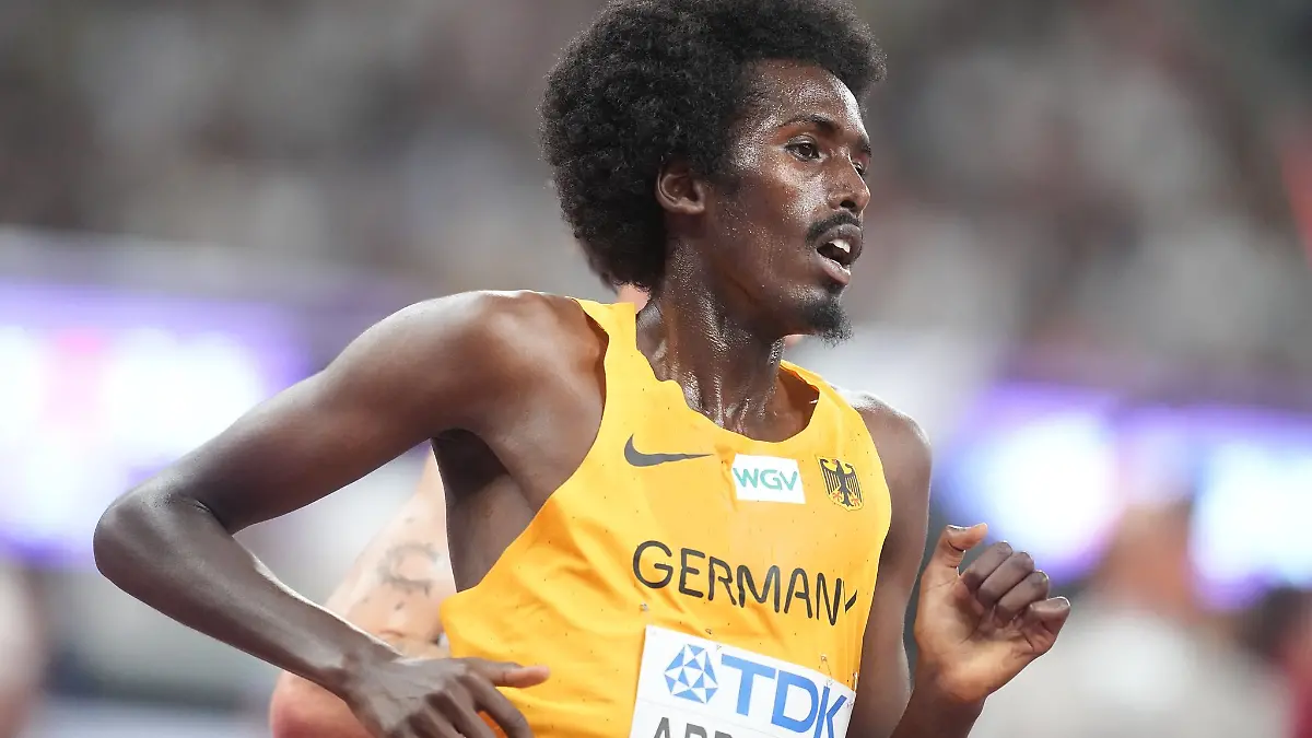 Mohamed Abdilaahi hat in Kalifornien den deutschen Rekord über 10.000 Meter geknackt. (Archivbild)