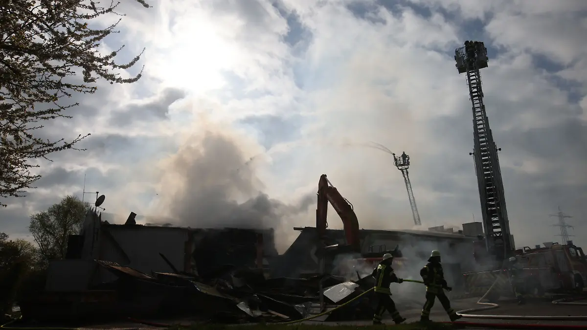 Feuer in Club in Kehl