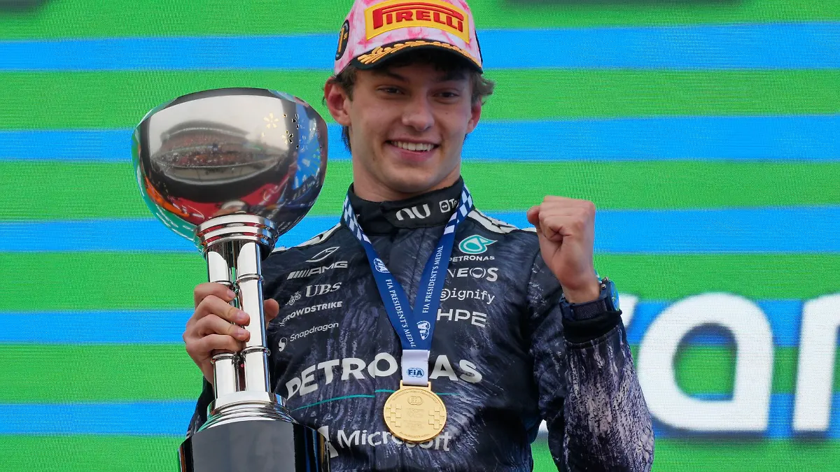 Kimi Antonelli gelang der zweite Sieg binnen zwei Wochen.