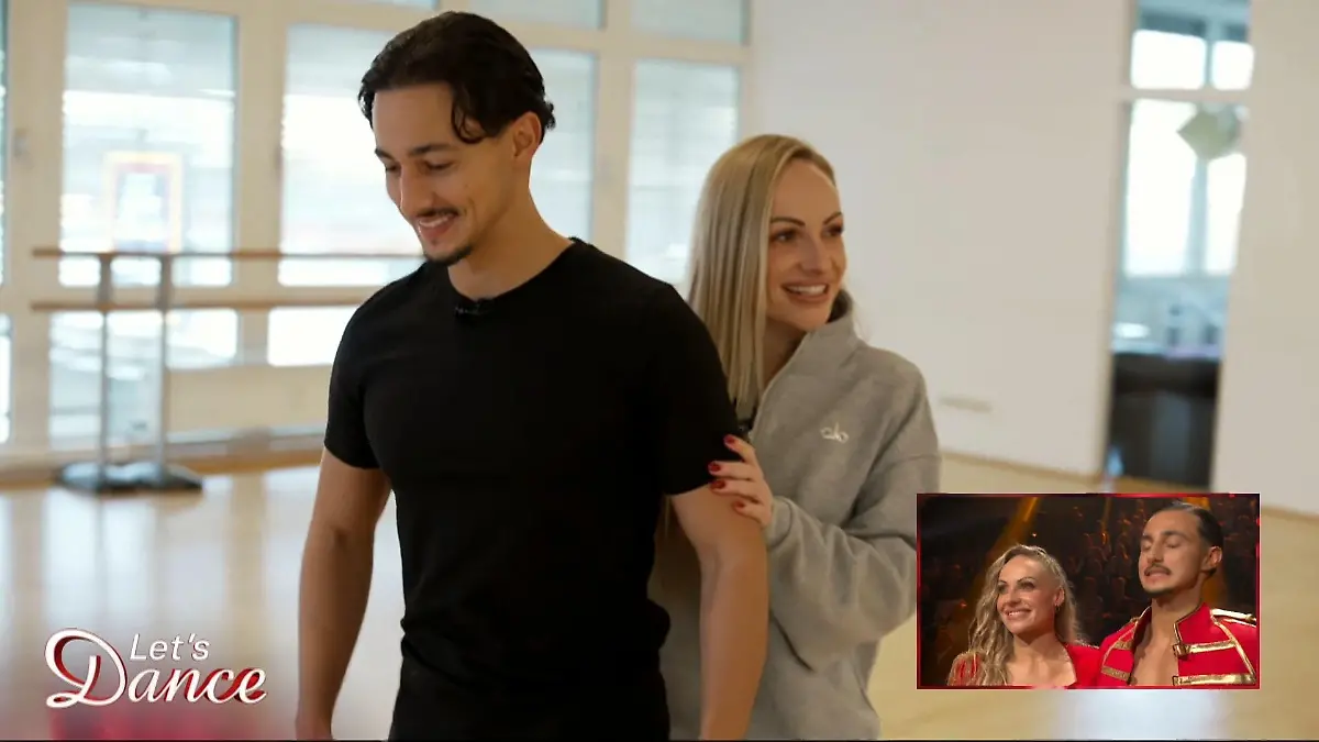 Hoher Druck: Milano möchte seine Mutter mit seinem Paso Doble stolz machen Milanos "Jury des Lebens"