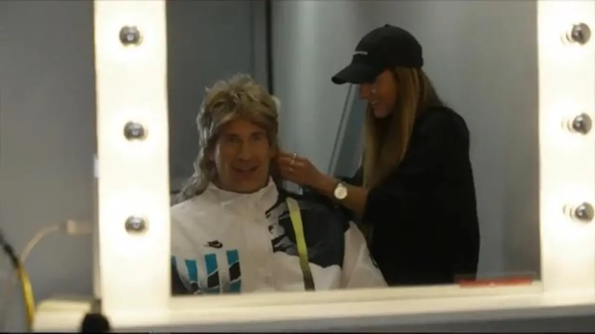 So hat sich Daniel Hartwich in Andre Agassi verwandelt Besondere Bilder bei „Let’s Dance“