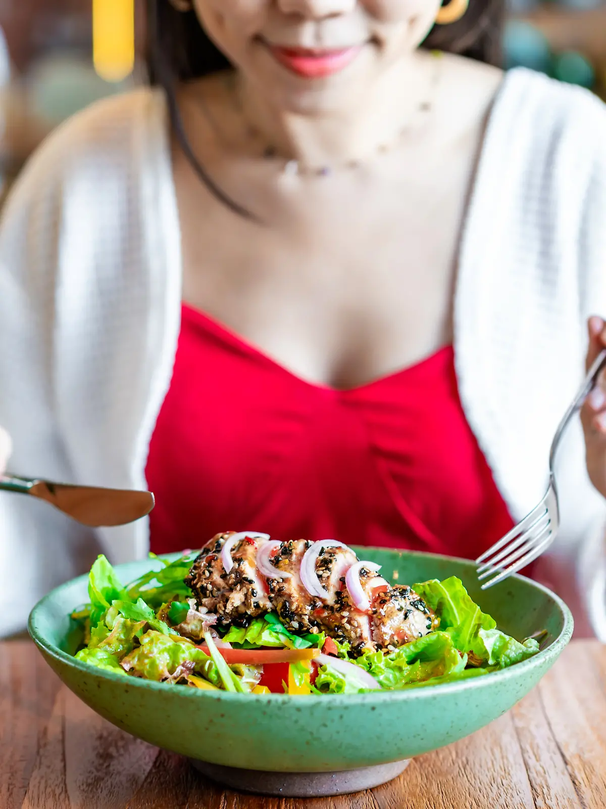 Der „Tellertrick” teilt jede Mahlzeit in Gemüse, Eiweiß und Kohlenhydrate.