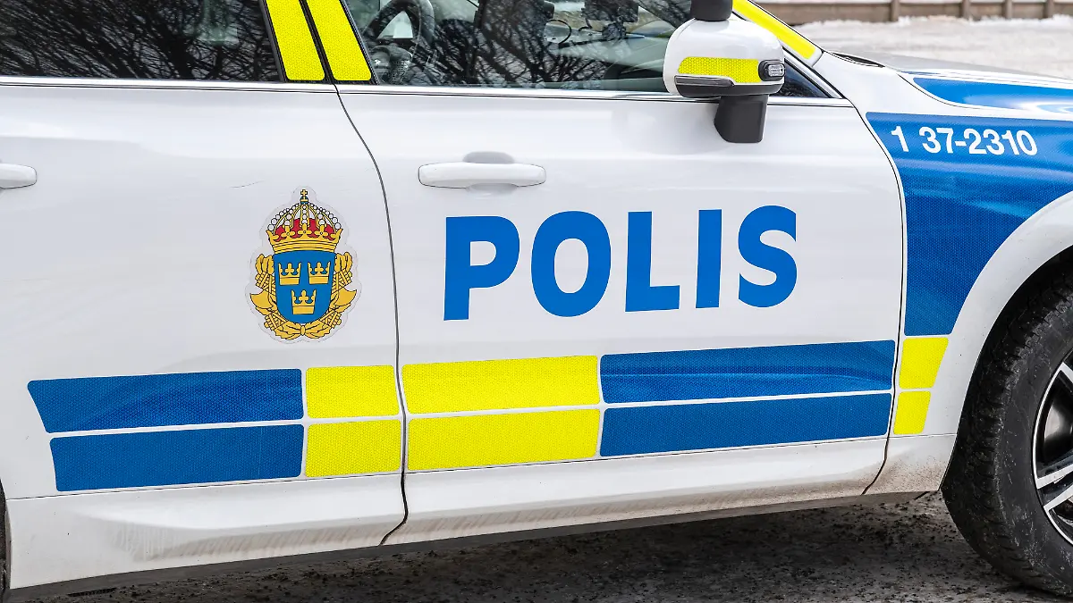 Polizeiauto in Stockholm, Schweden // Police Car in Stockholm, Sweden - 20260130_PD19870