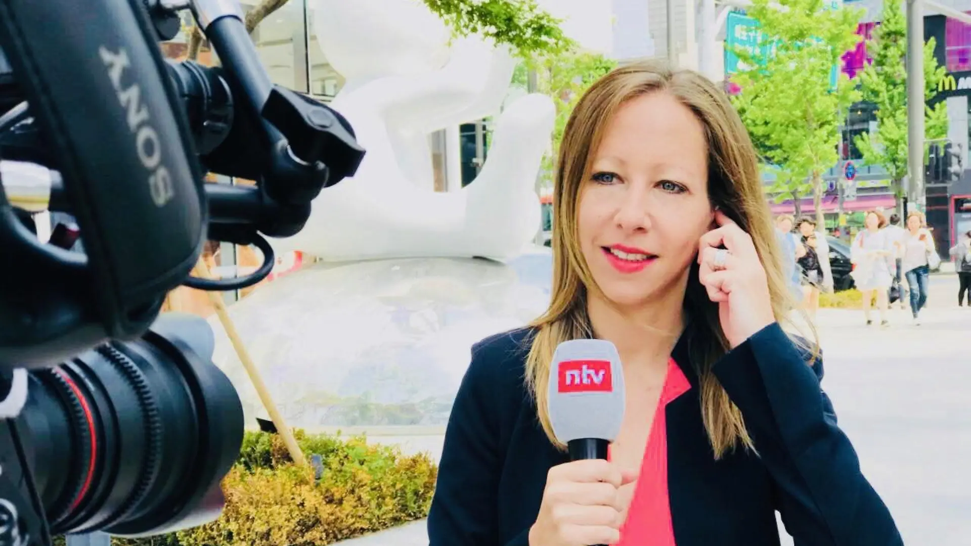 RTL-Reporterin Pia Schrörs