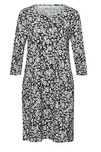 Jersey-Kleid Emma mit Blumenmuster