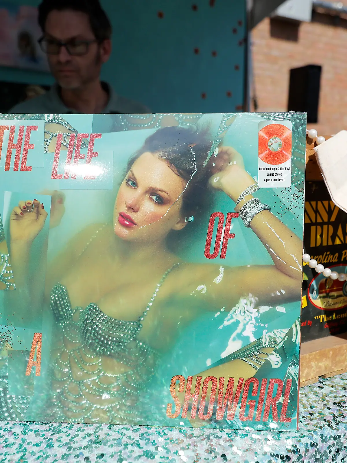 NASHVILLE, TENNESSEE - OCTOBER 03: A general view of a Nashville area Starbucks that has been transformed into a Starbies pop up celebrating the release of Taylor Swift's new album "The Life Of A Showgirl" on October 03, 2025 in Nashville, Tennessee. (Photo by Tibrina Hobson/Getty Images)