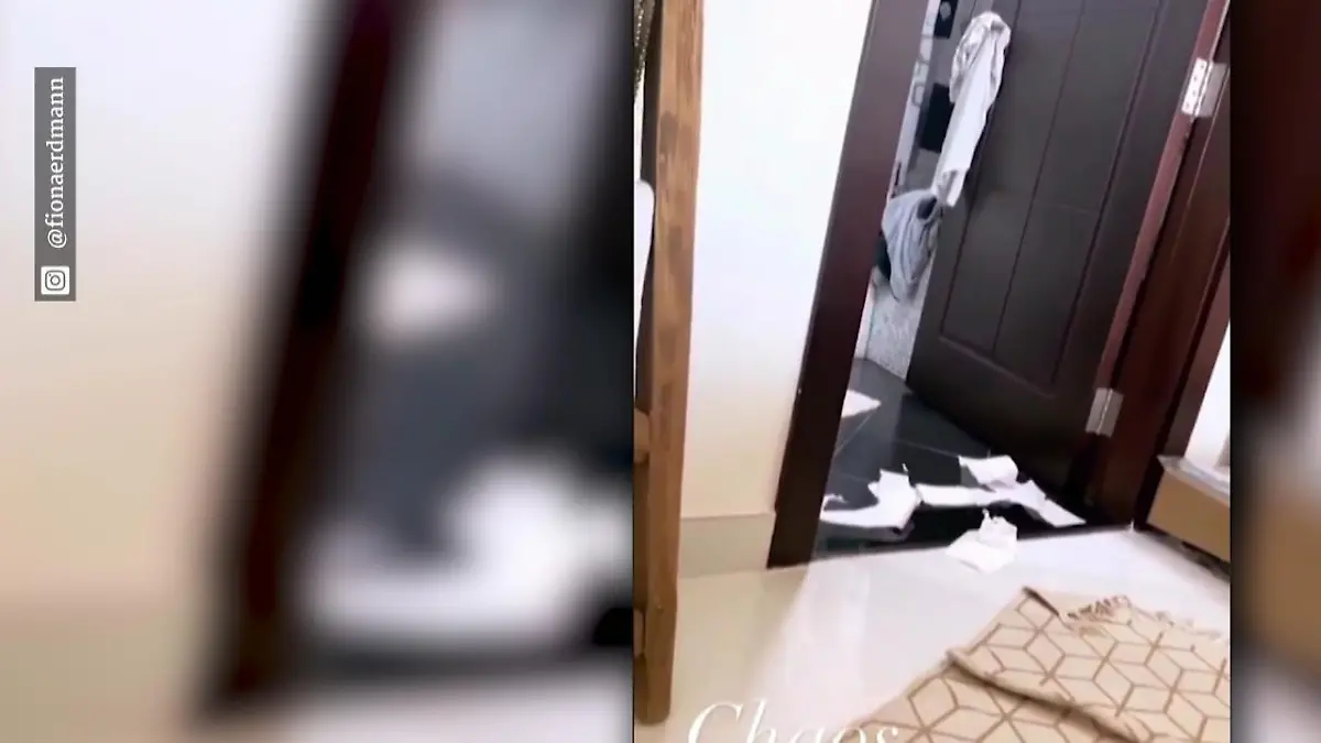 Fiona Erdmanns Sohn Leo sorgt für Chaos Schneise der Verwüstung
