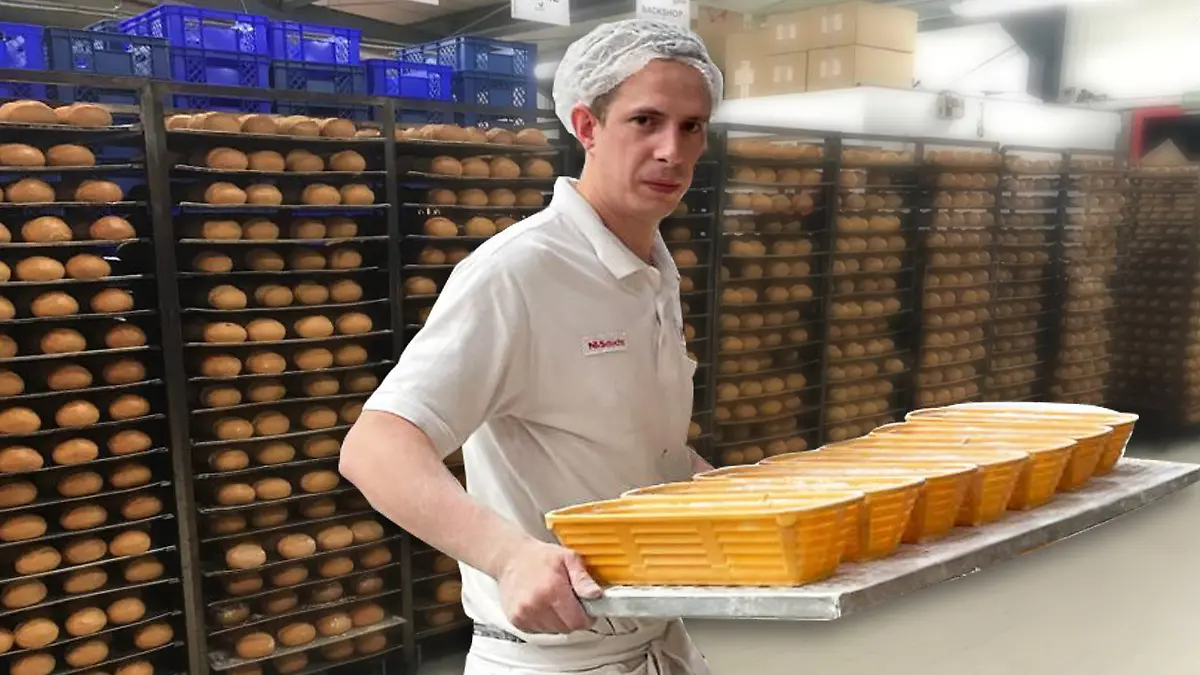 Jürgen Schillinger hat seine Produktion seit Beginn des Hochwassers verdreifacht, um bei der Grundversorgung der Menschen in der Region zu helfen.