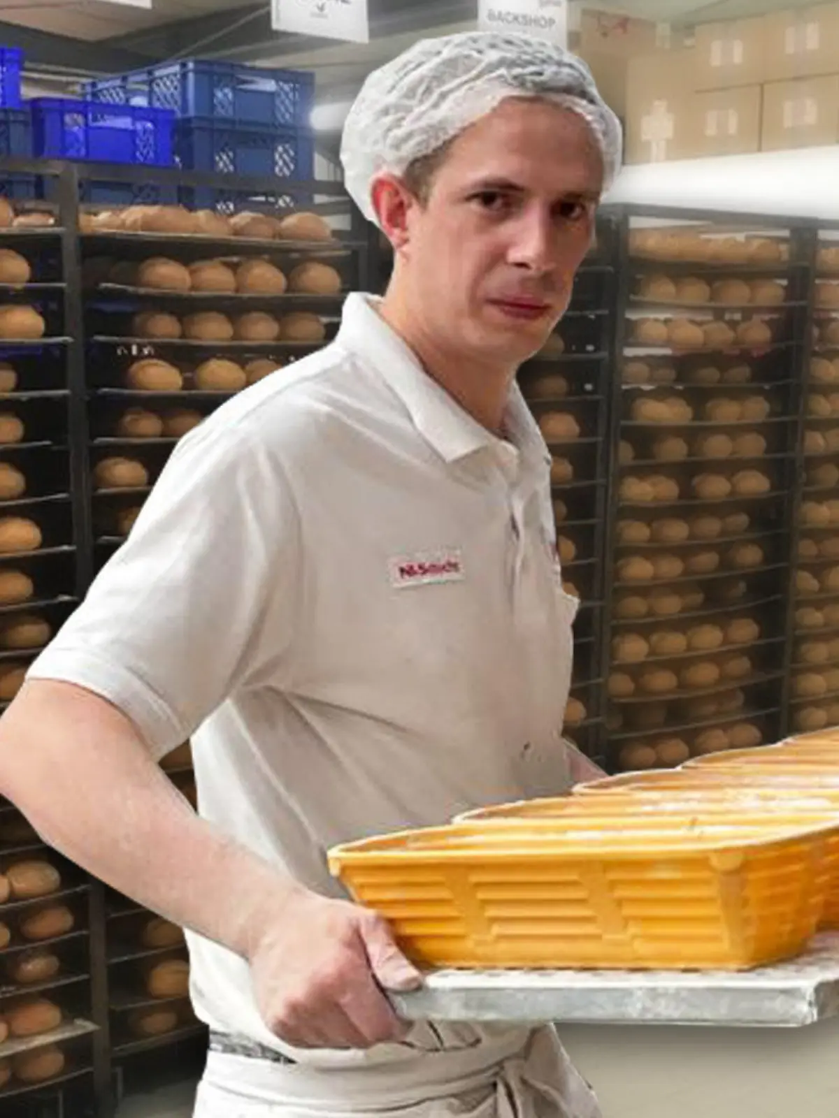 Jürgen Schillinger hat seine Produktion seit Beginn des Hochwassers verdreifacht, um bei der Grundversorgung der Menschen in der Region zu helfen.
