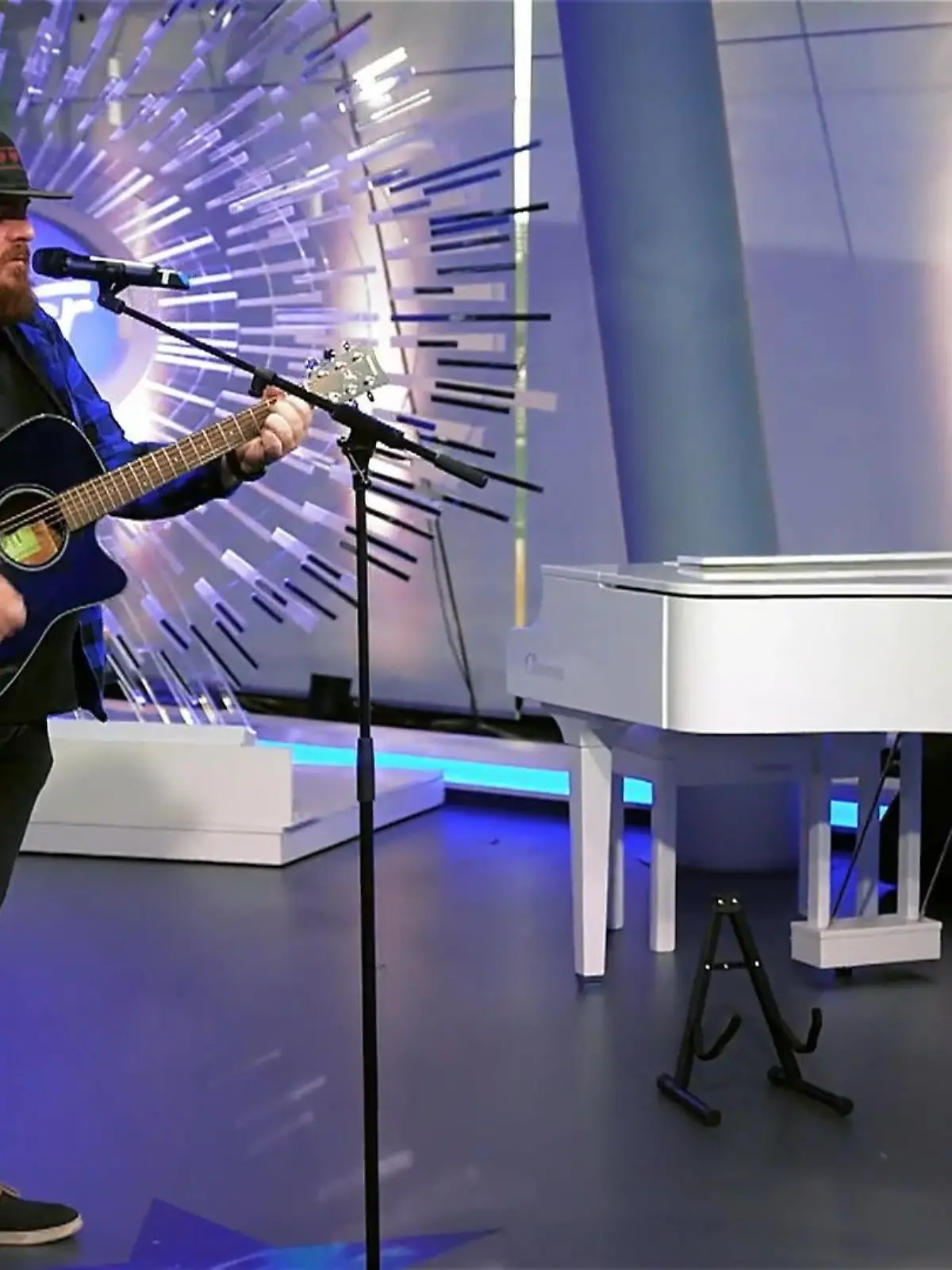 Bild zu: "Kann Lex sein Gefühl auf die Jury übertragen?"