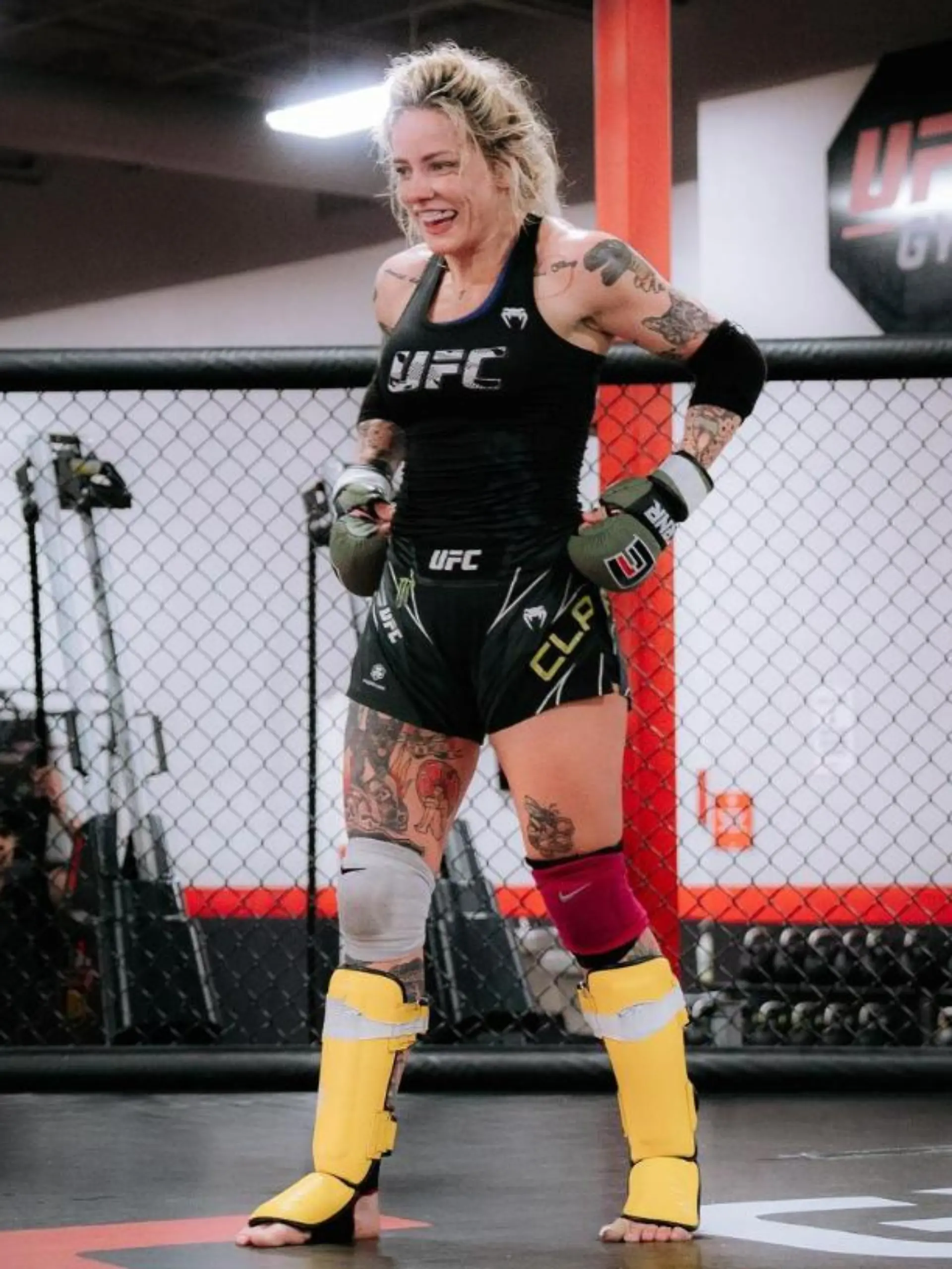 Jessica-Rose Clark beim Training