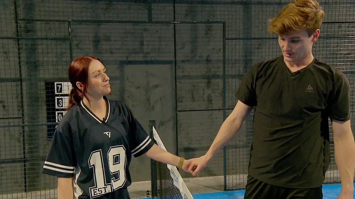 Friedrich und Laura sind ein echtes Power-Paar Sport-Date statt Hofarbeit