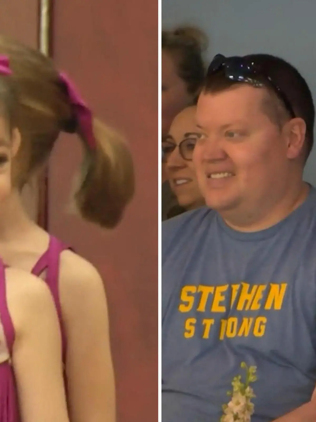 Diese Tanzaufführung hat für die Familie eine ganz große Bedeutung! Denn Papa Stephen Stepanik ist es vermutlich die letzte. Er hat einen Hirntumor und die Behandlungen schlagen nicht an. Doch damit Stephen seine kleine Sylvia noch einmal auf der Bühne sehen kann, hat das Tanzstudio den geplanten Auftritt einen Monat vorverlegt – im Video.