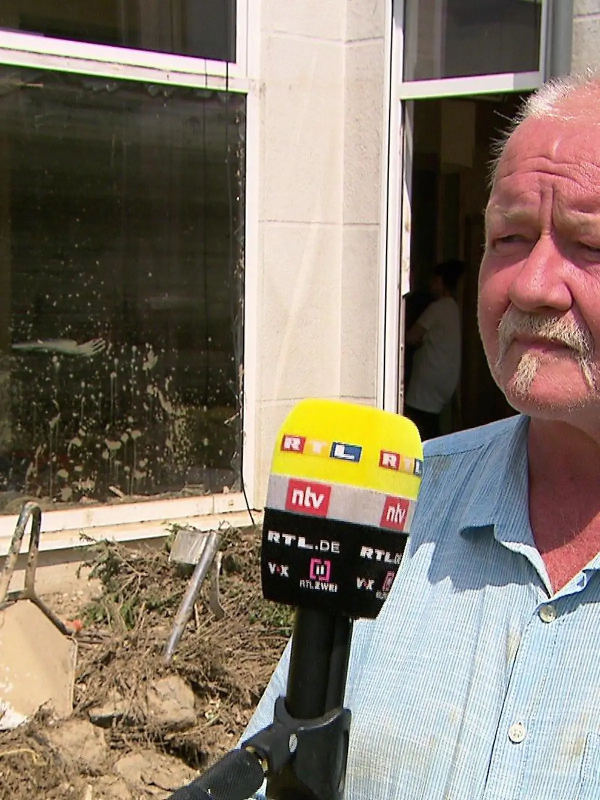 Frank Wershofen Betrieb wurde von den Fluten schwer geschädigt.