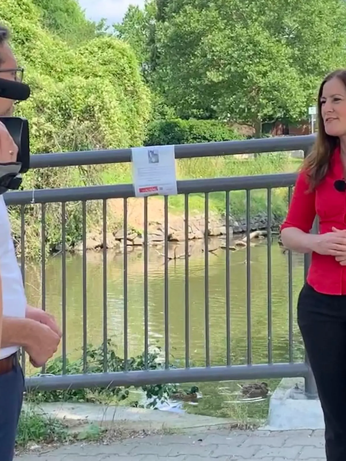 Janine Wissler im Gespräch mit Politik-Reporter Benjamin Holler