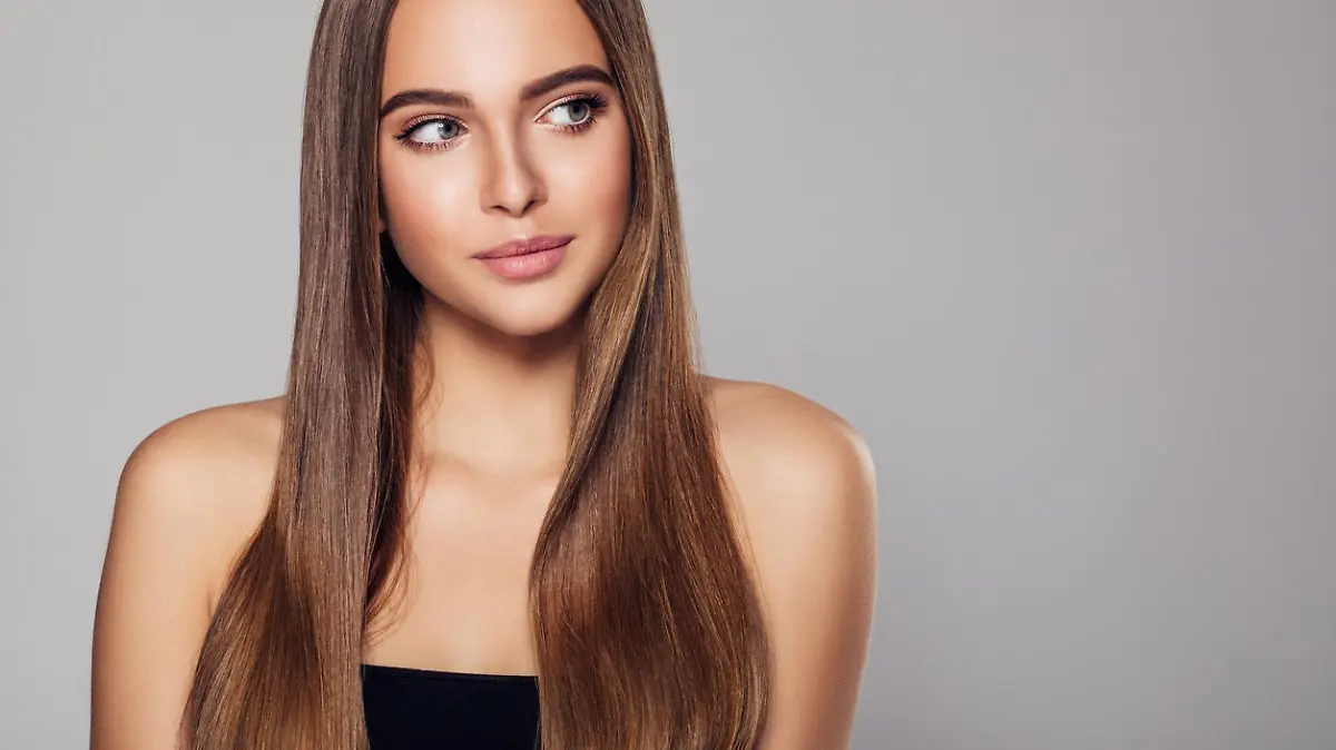 Frau mit brauner Haut