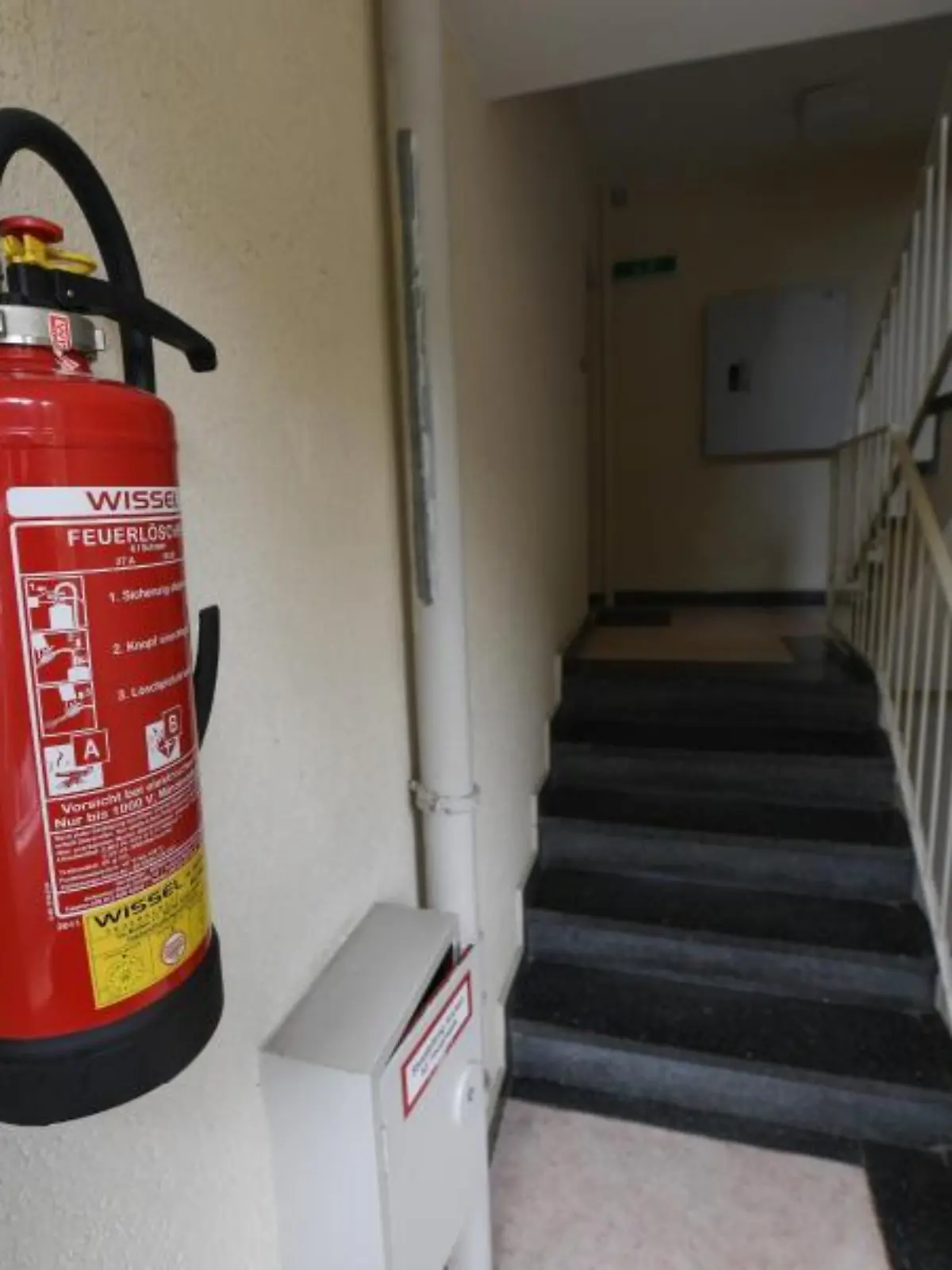 Ein Feuerlöscher