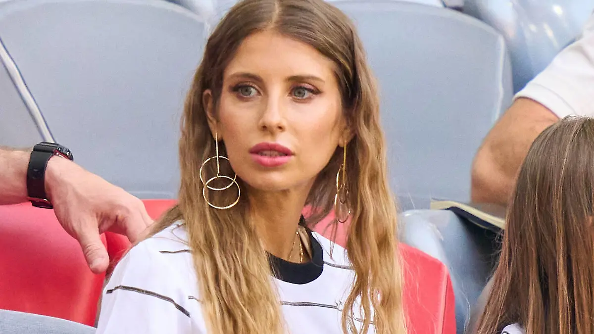 Cathy Fischer, wife of Mats Hummels, in the Group F match PORTUGAL - GERMANY at the football UEFA European Championships 2020 in Season 2020/2021 on June 19, 2021 in Munich, Germany.