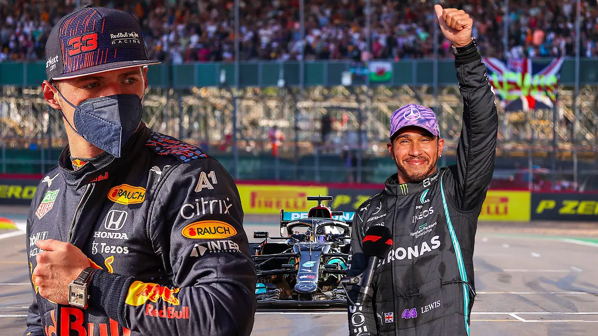 Max Verstappen, Lewis Hamilton