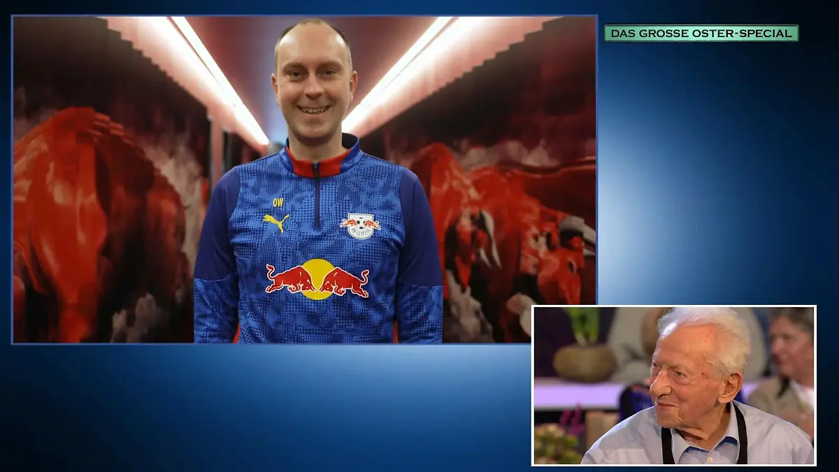 RB-Leipzig-Coach Ole Werner drückt Reiner die Daumen