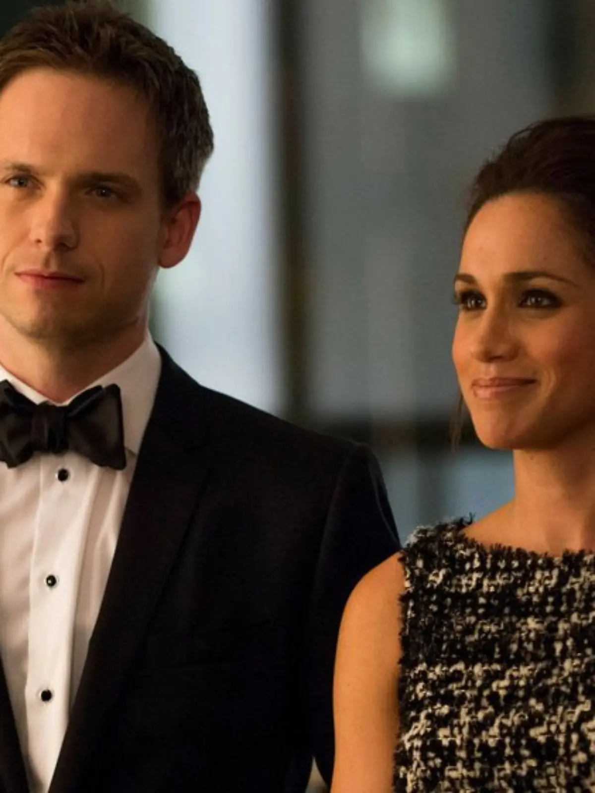Patrick J. Adams und Herzogin Meghan in der Serie „Suits”