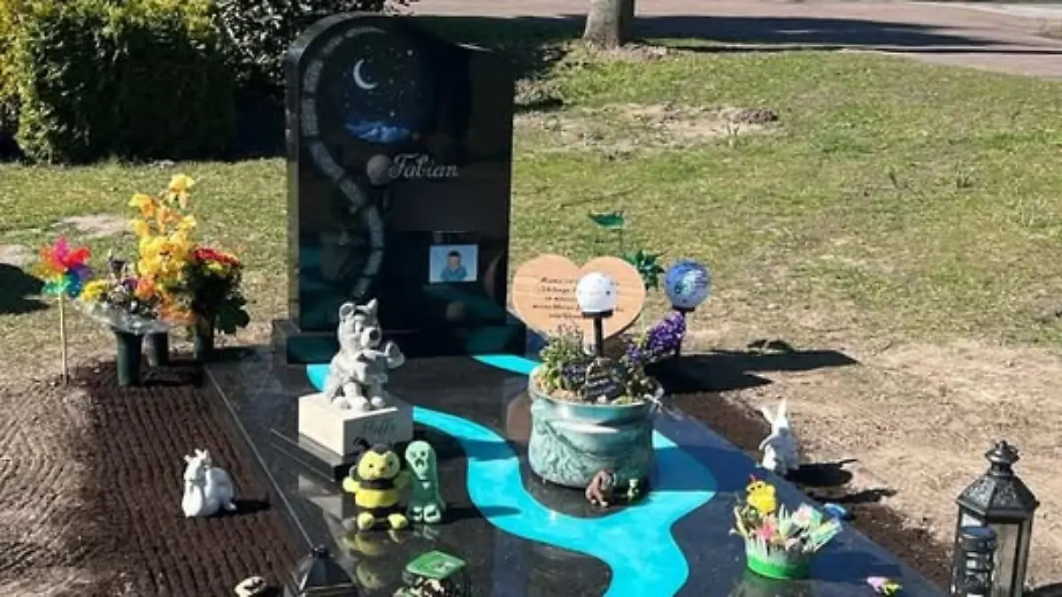 Das Grab von Fabian aus Güstrow