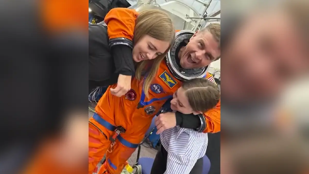 Reid Wiseman bereitete seine Kinder auf einen Schicksalsschlag vor.