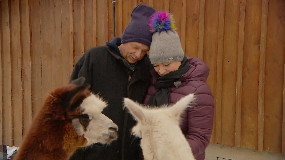Claudia und Johann schweben auf Wolke sieben Bauer sucht Frau