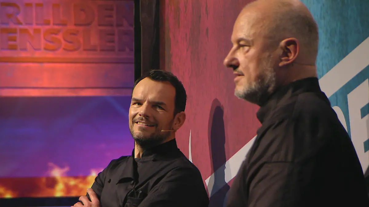 Grill den Henssler: Steffen Henssler und Frank Rosin erwarten das Urteil der Jury
