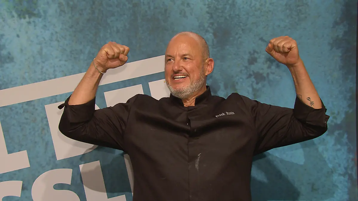 Grill den Henssler: Frank Rosin in Siegerpose