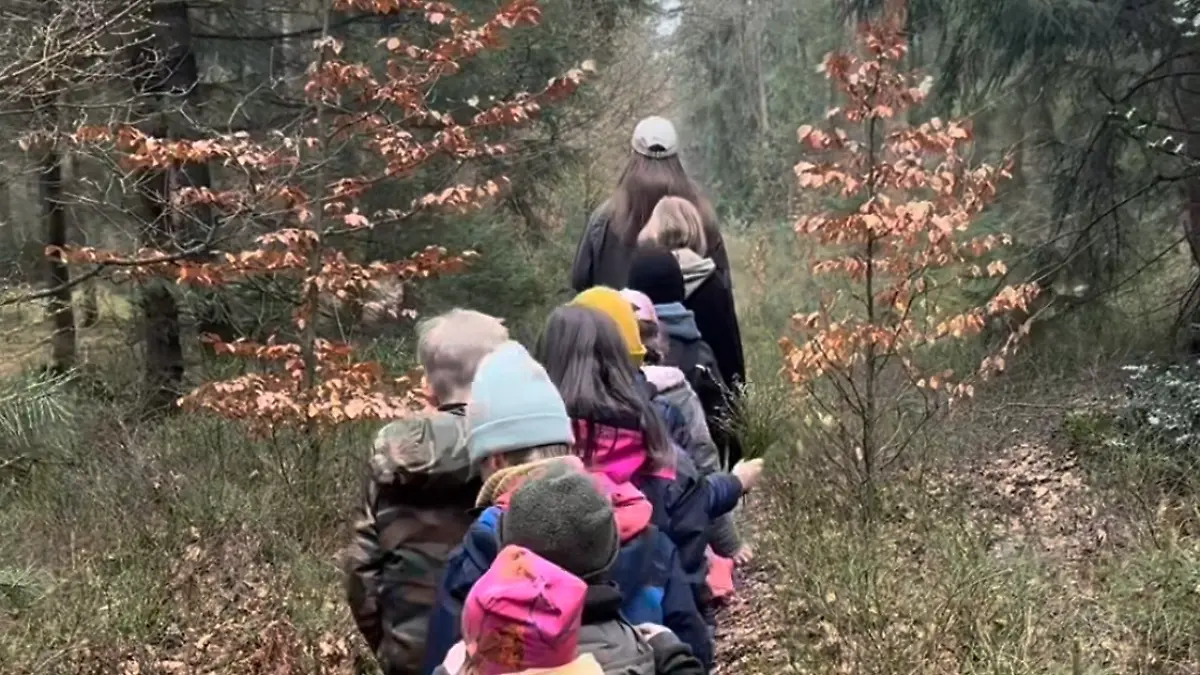 Ferienspaziergang endet gruselig. 