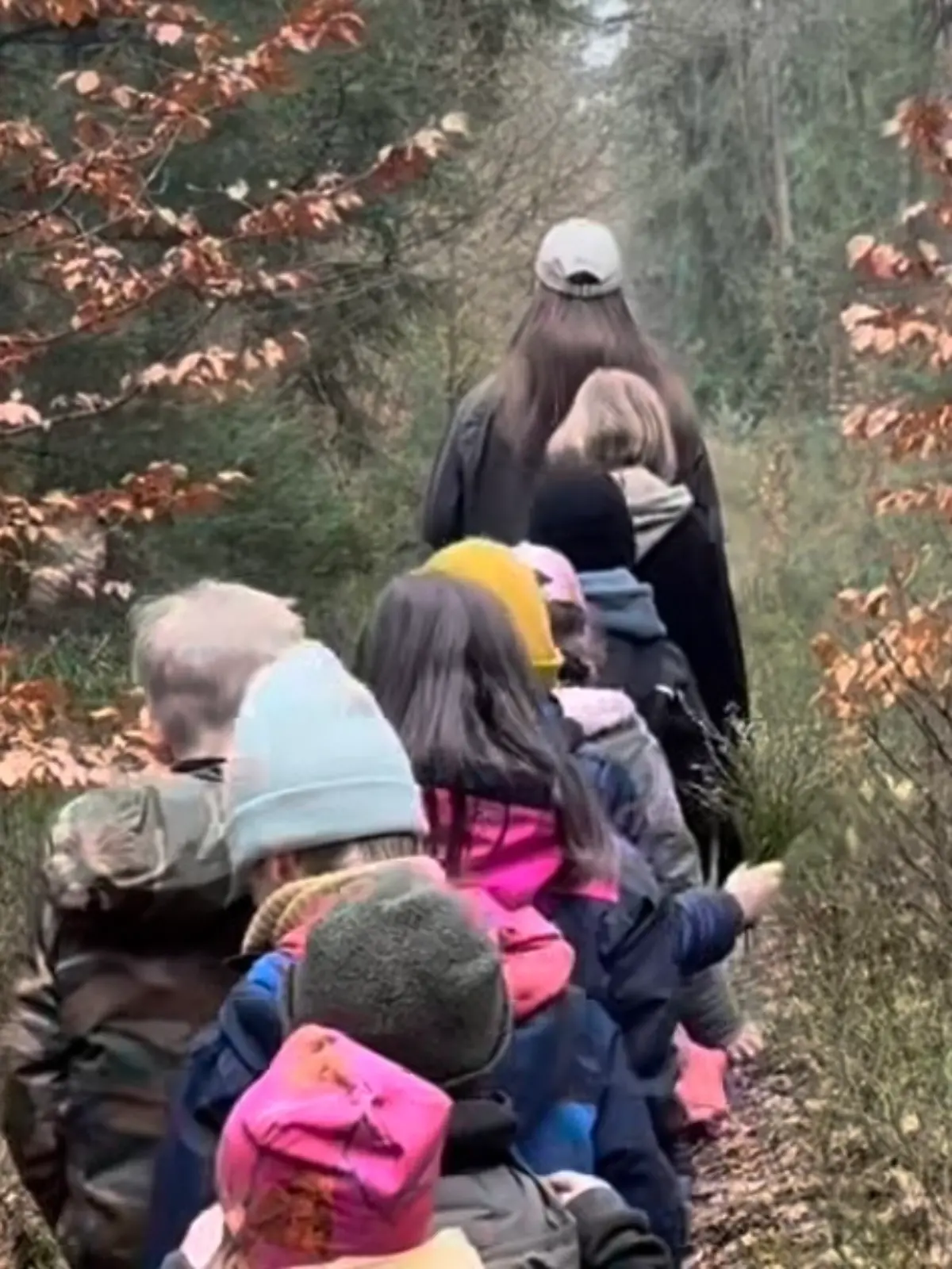 Ferienspaziergang endet gruselig. 