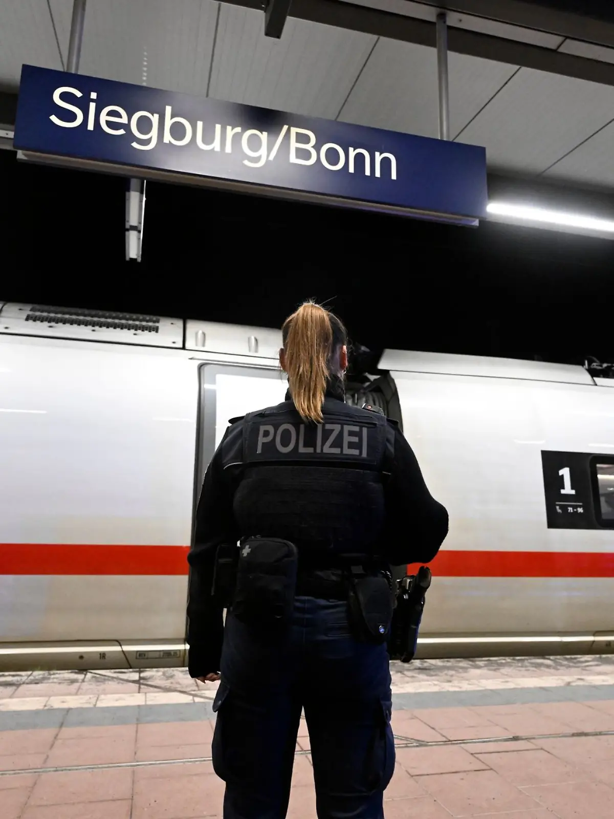 Bild zu: "Mann droht im ICE mit Anschlag – zwölf Leichtverletzte"