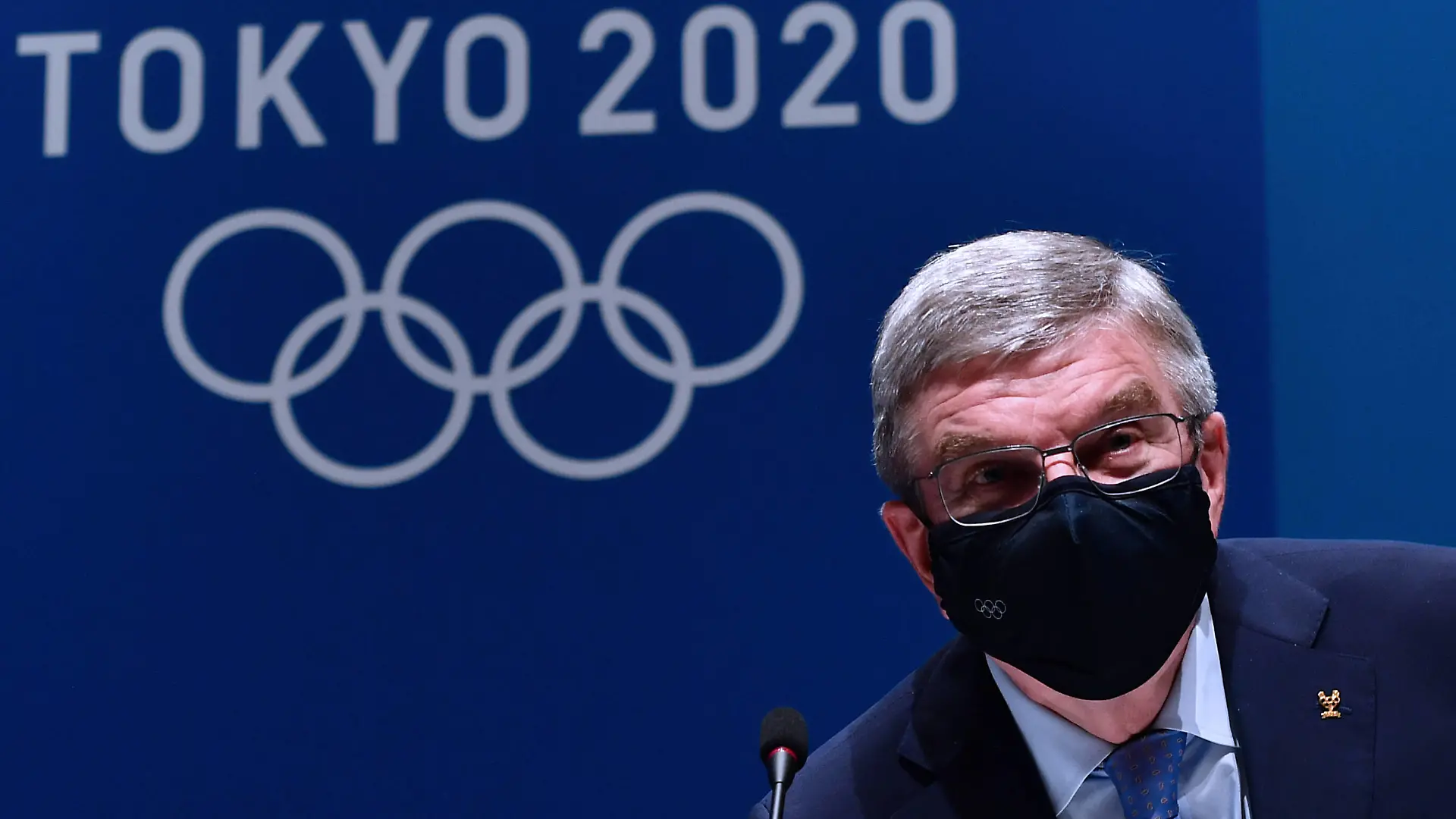 210717 -- TOKYO, July 17, 2021 -- International Olympic Committee IOC President Thomas Bach attends an IOC Executive Board Briefing at the Main Press Center MPC of Tokyo 2020 in Tokyo, Japan, July 17, 2021. TOKYO2020JAPAN-TOKYO-OLYMPICS-IOC EXECUTIVE BOARD BRIEFING HexChangshan PUBLICATIONxNOTxINxCHN