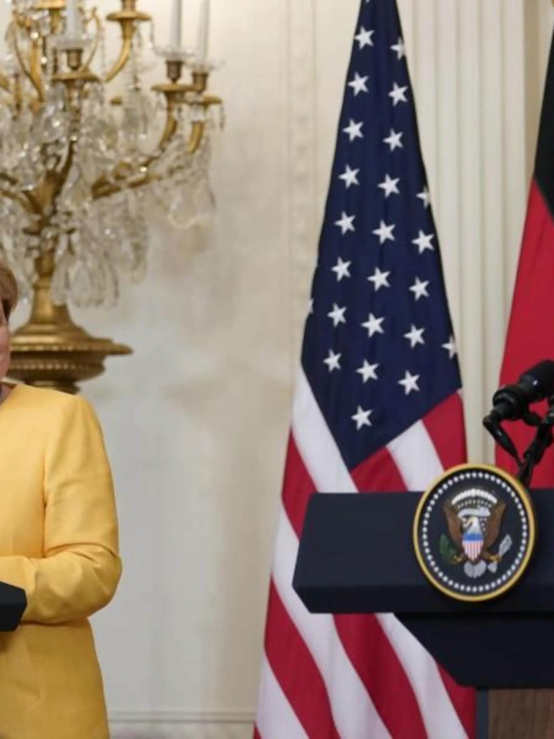 Merkel zu Besuch in den USA