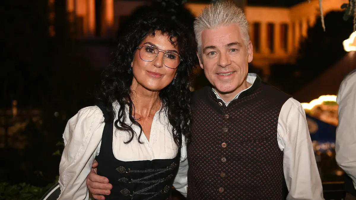 Michael Mittermeier mit seiner Frau Gudrun.