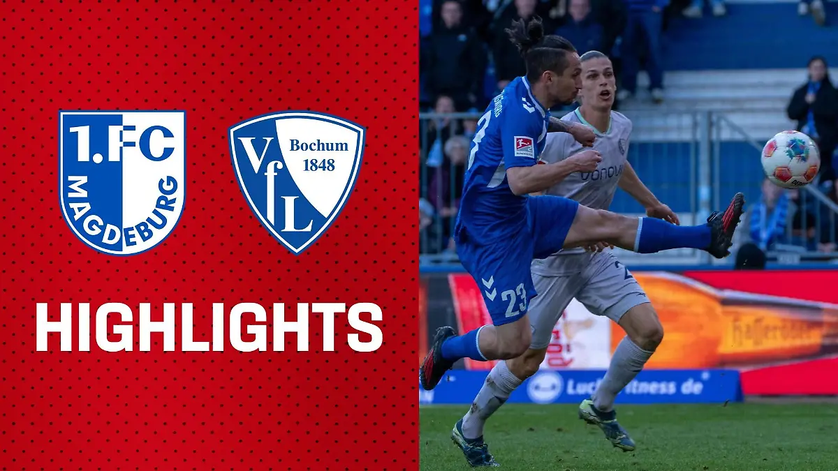 Atik artistisch! Magdeburg fiedelt Bochum ab