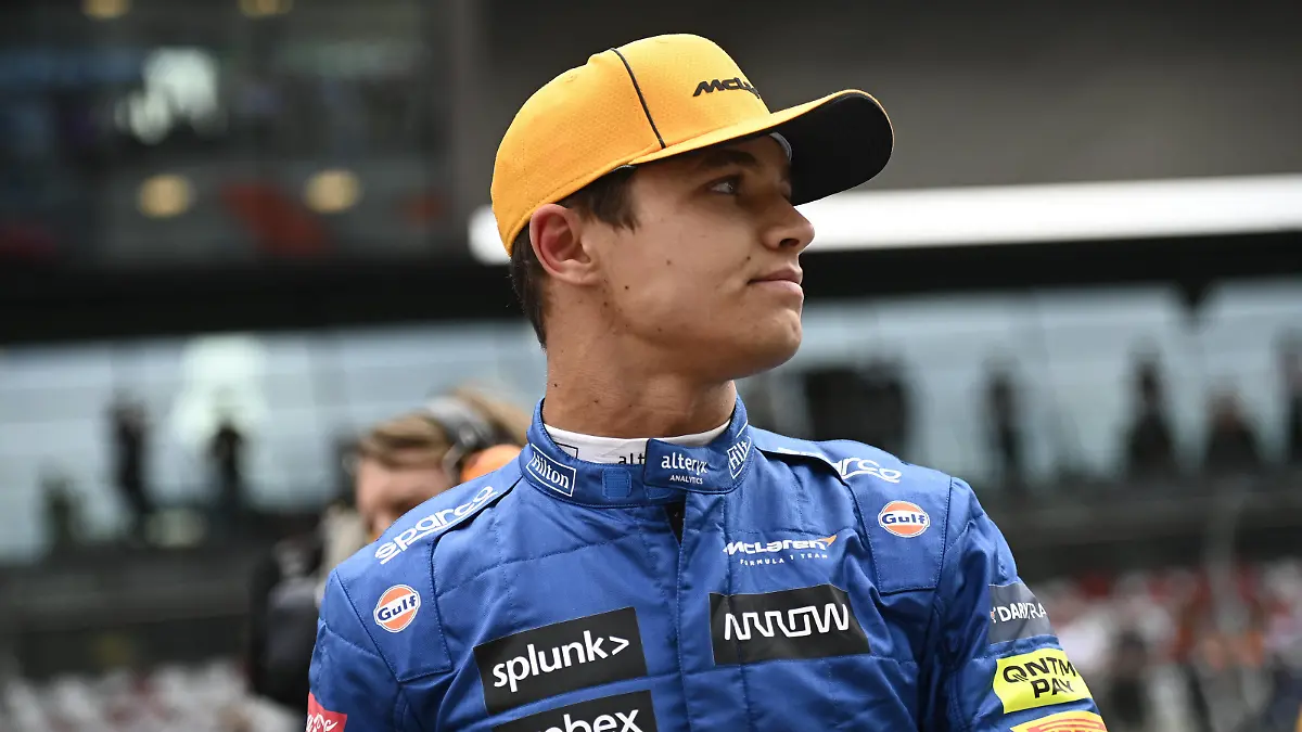 F1 Grand Prix of Austria 4 Lando Norris GBR, McLaren F1 Team, F1 Grand Prix of Austria at Red Bull Ring on July 4, 2021 in Spielberg, Austria. Photo by Christian Bruna/EPA/FIA Pool via HOCH ZWEI Spielberg Austria Poolfoto HOCH ZWEI/Pool/EPA-EFE ,EDITORIAL USE ONLY