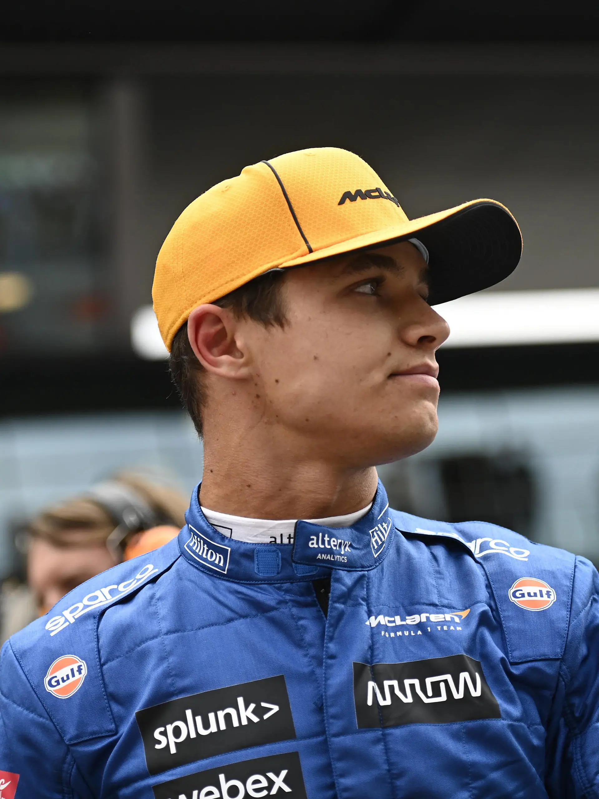  F1 Grand Prix of Austria 4 Lando Norris GBR, McLaren F1 Team, F1 Grand Prix of Austria at Red Bull Ring on July 4, 2021 in Spielberg, Austria. Photo by Christian Bruna/EPA/FIA Pool via HOCH ZWEI Spielberg Austria Poolfoto HOCH ZWEI/Pool/EPA-EFE ,EDITORIAL USE ONLY