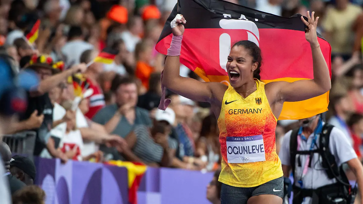 ak vb k+ Yemisi OGUNLEYE (Deutschland), Goldmedaille, Kugelstoßen