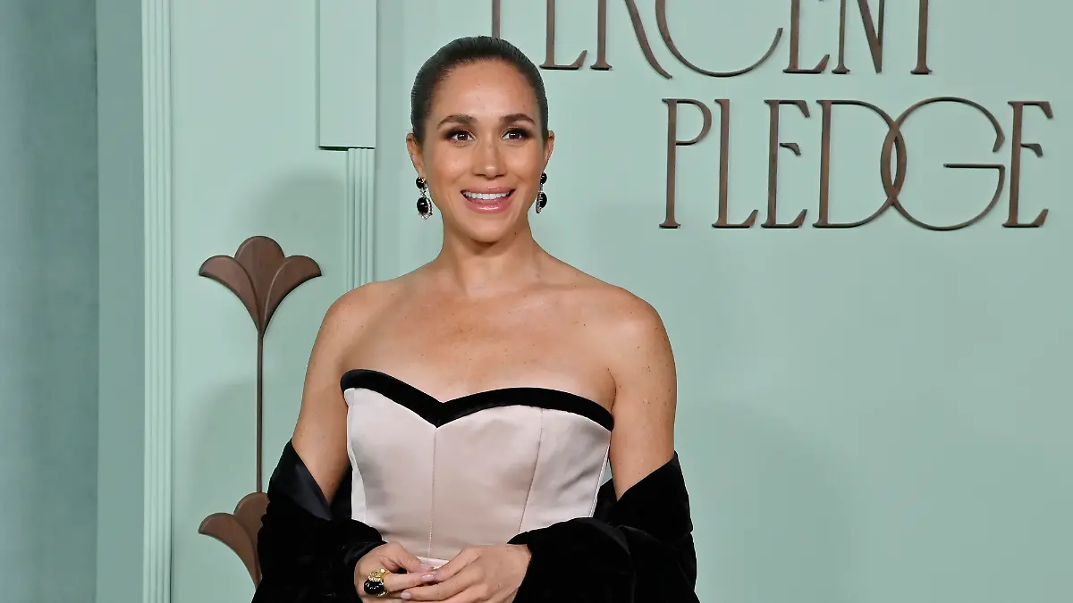 Meghan, Duchess of Sussex attends the annual Fifteen Percent Pledge fundraising gala honoring Tina Knowles at Paramount Studios in Los Angeles on Saturday February 7, 2026. Knowles was honored for her leadership, advocacy and commitment to empowering black communities and creators. Photo by Jim Ruymen/UPI Photo via Newscom picture alliance