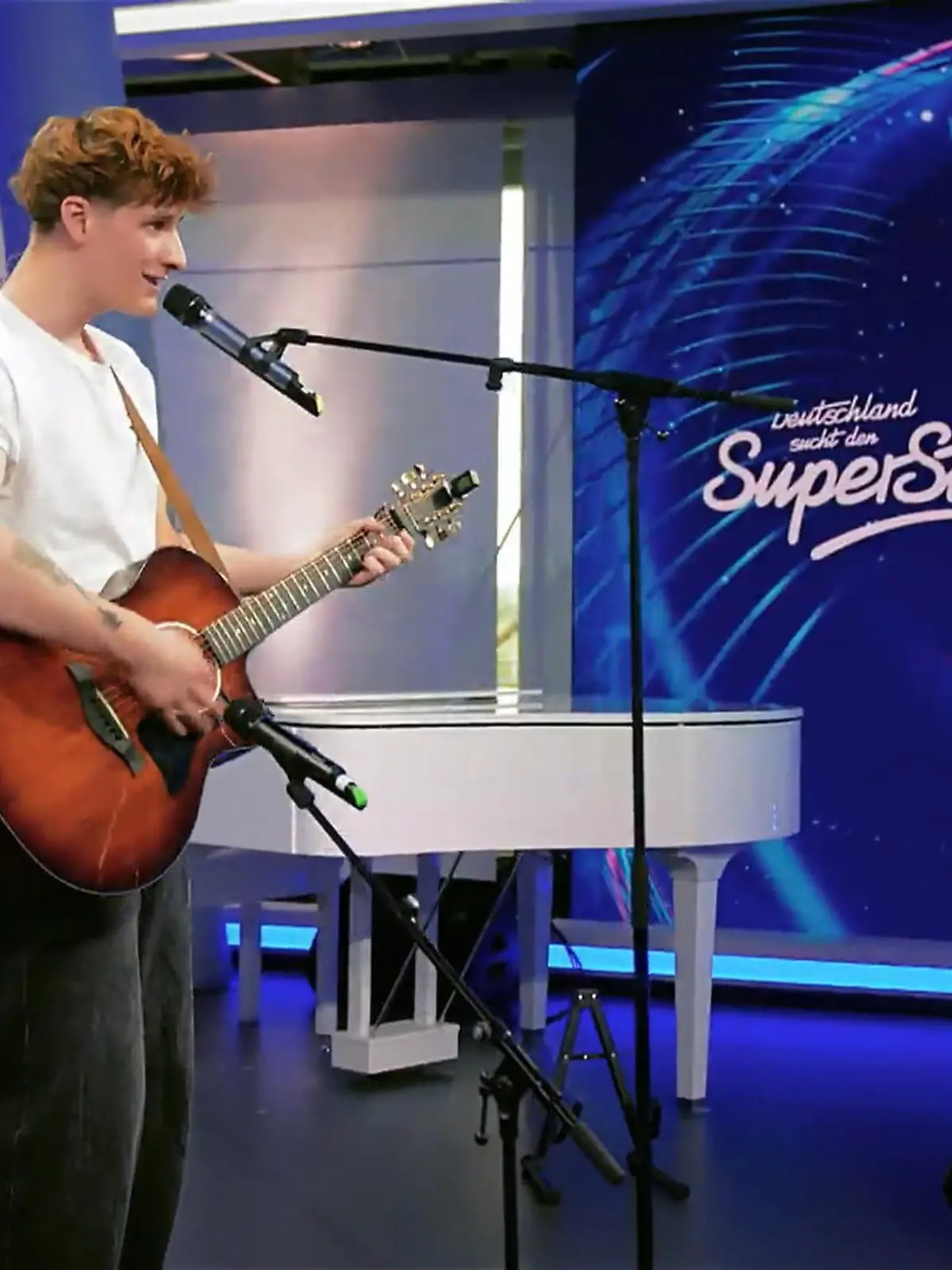 Bild zu: "Reichen Aarons 2,5 Jahre Musik für einen Auftritt, der die Jury überzeugt?"