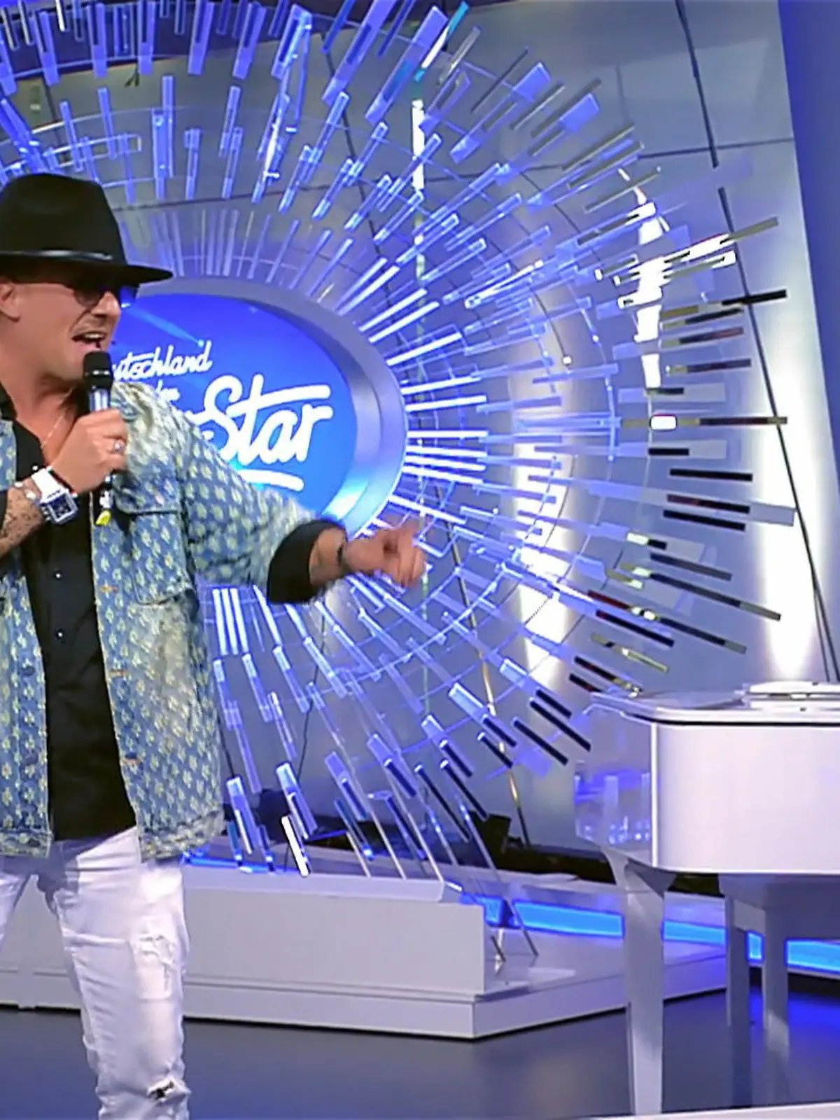 Bild zu: "Kann Peter schon vor der Jury Stimmung wie auf der ganz großen Bühne machen?"