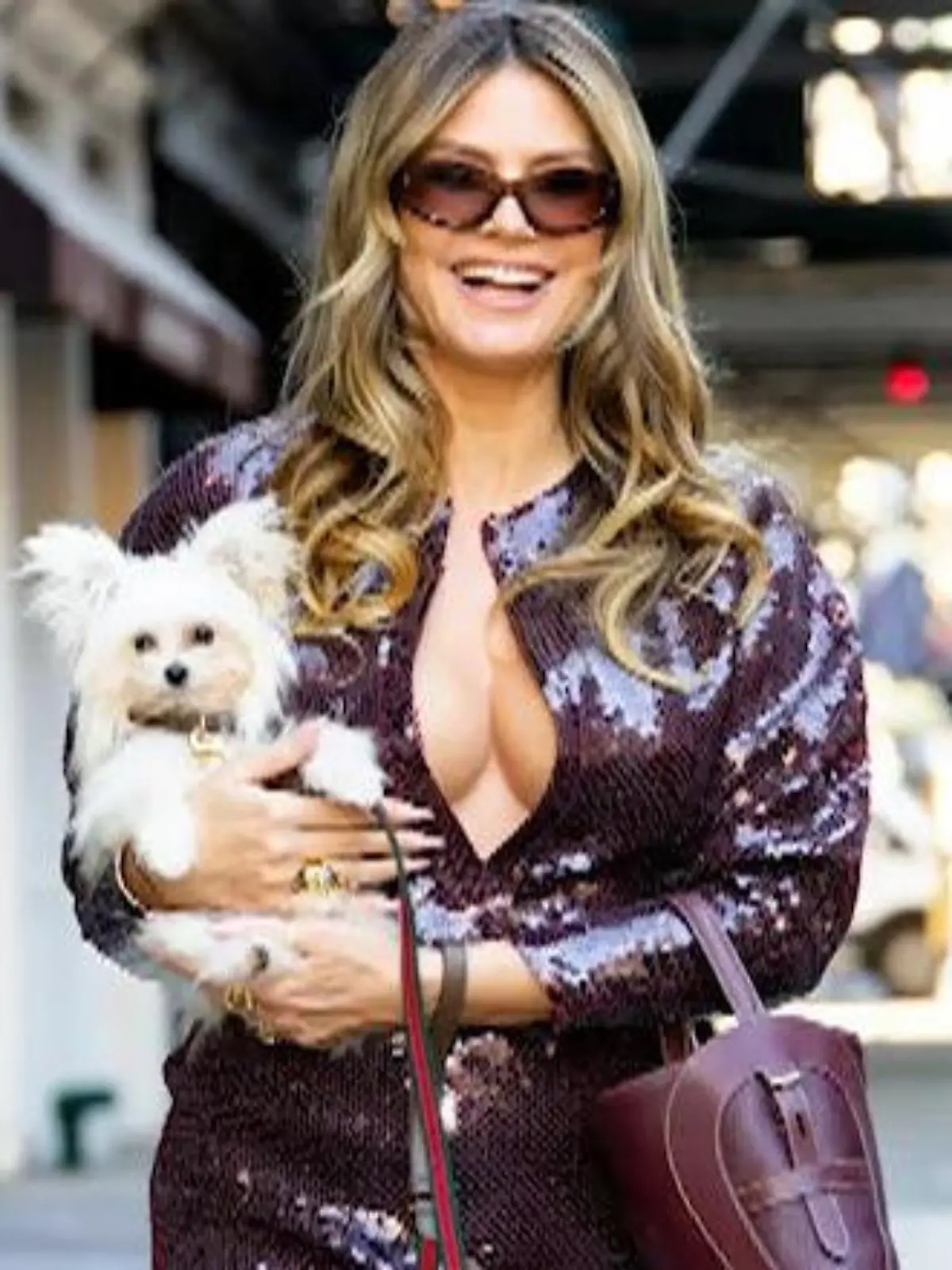 Bild zu: "Familienzuwachs im Hause Klum! Heidi kuschelt jetzt mit Fritz"