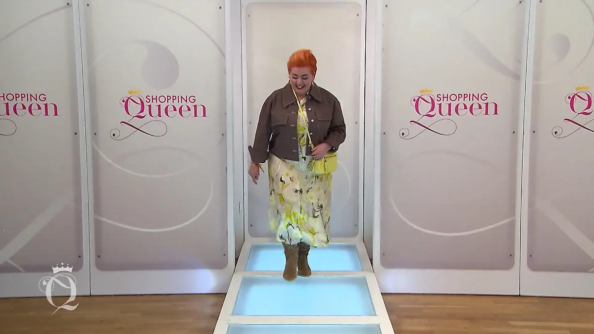 Wird Heikes Look auf dem Catwalk zum Volltreffer? Feuer auf dem Laufsteg